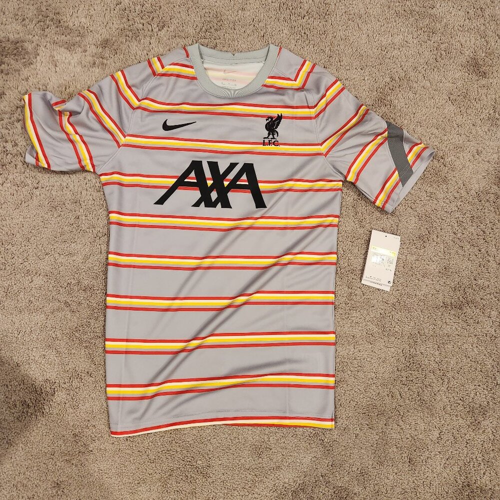 Liverpool Nike 2021/22 Pre Match Performance Top Sz S